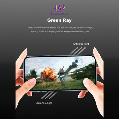 Devia Intelligent Green Ray Protective Front Film For Smartphone, Screen Protector Or Body Wrap, Clear