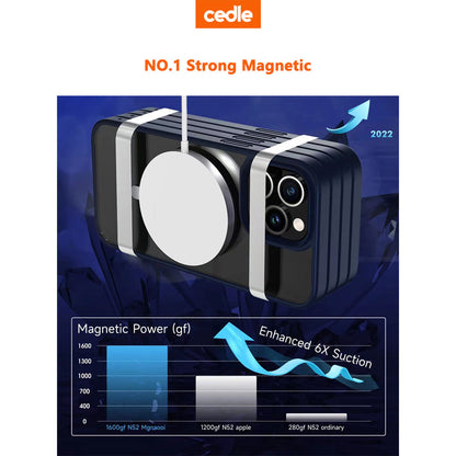 Cedle Magnetic Skinfeel Hard Case with MagSafe for iPhone 15 Series (2023)