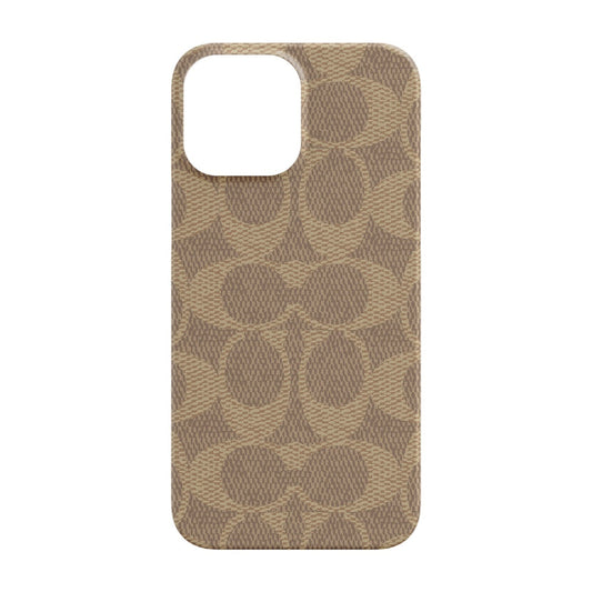 Coach Slim Wrap for iPhone 12/13 Pro Max 6.7" (2020/2021), Prairie Rose Signature C Khaki/Blush/Terr