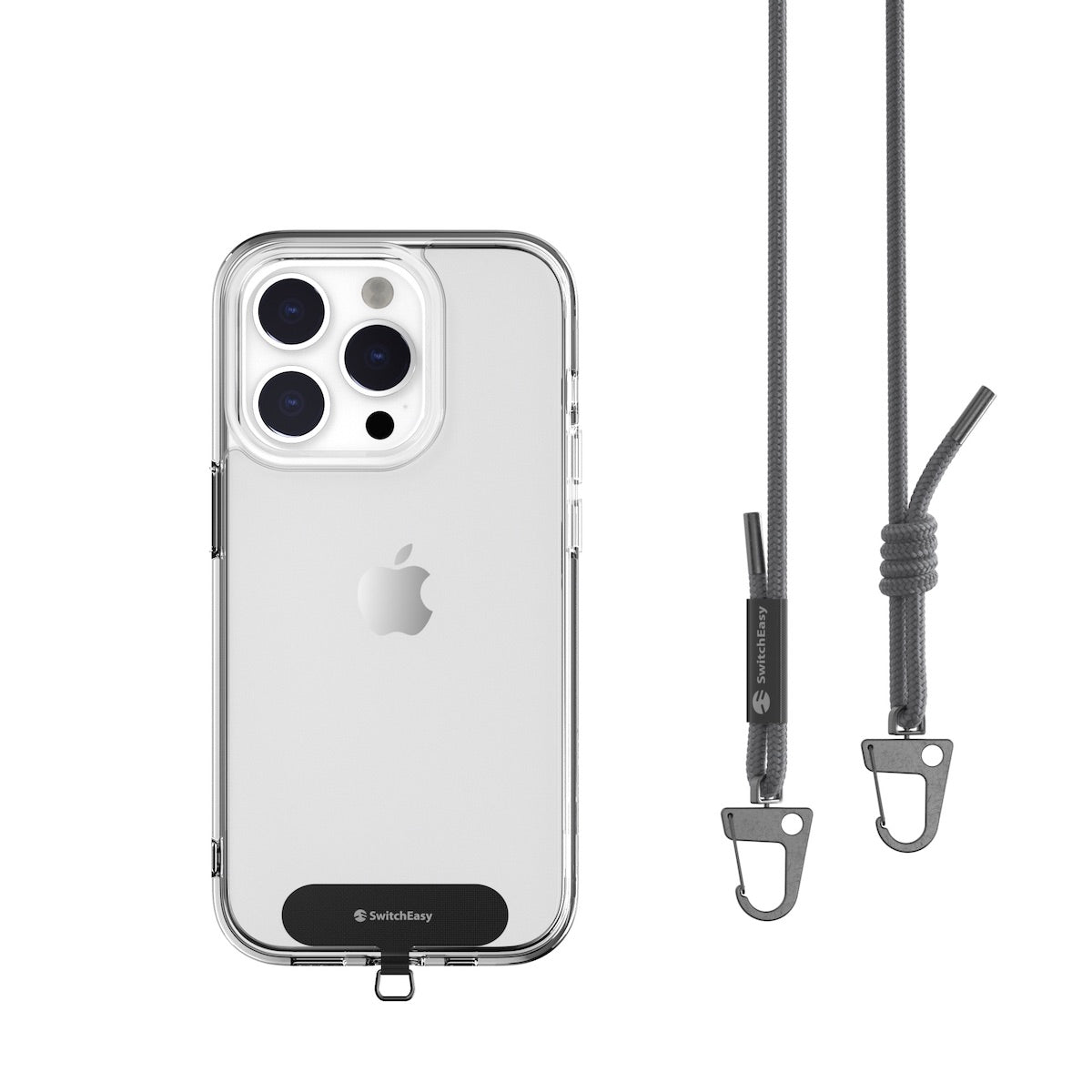 SwitchEasy EasyStrap with EasyStrap Card 6mm Zinc Alloy+Nylon Mobile Phone Lanyard Strap (Case not Included)