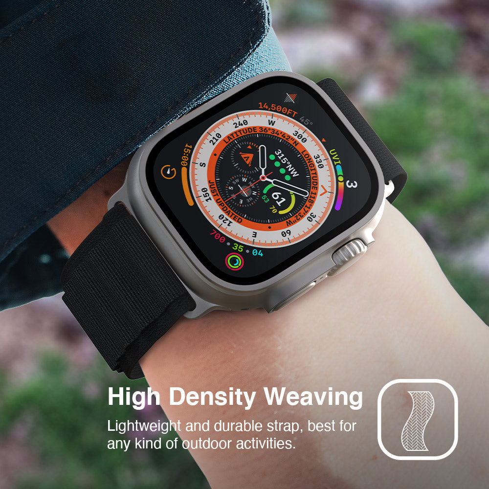 Power Support JTLEGEND Rangy Out-door Loop, Skin-Soothing Apple Watch Strap for Apple Watch 49mm/45mm/44mm/42mm