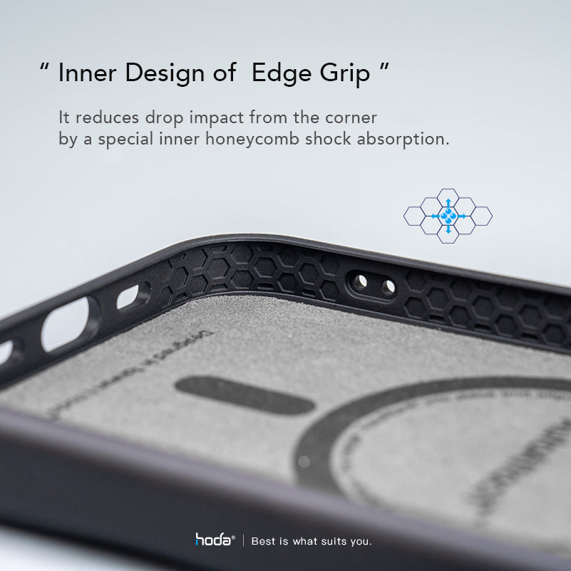 Hoda DIVERSE MagSafe Case Military Standard with Magnet for iPhone 14 Pro, 14 Pro Max / iPhone 14, 14 Plus