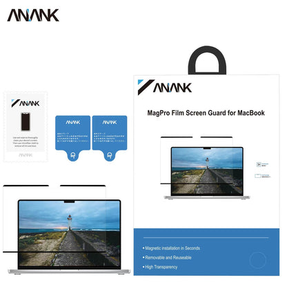ANANK MagPro Film Screen Guard Magnetic Film for MacBook Air, MacBook Pro