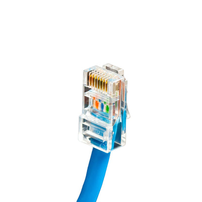 Komass Data Cable CAT.5E UTP 24AWG 4 Pairs AWM PVC 75OC Patch Cable (Mixed Models and Colors)