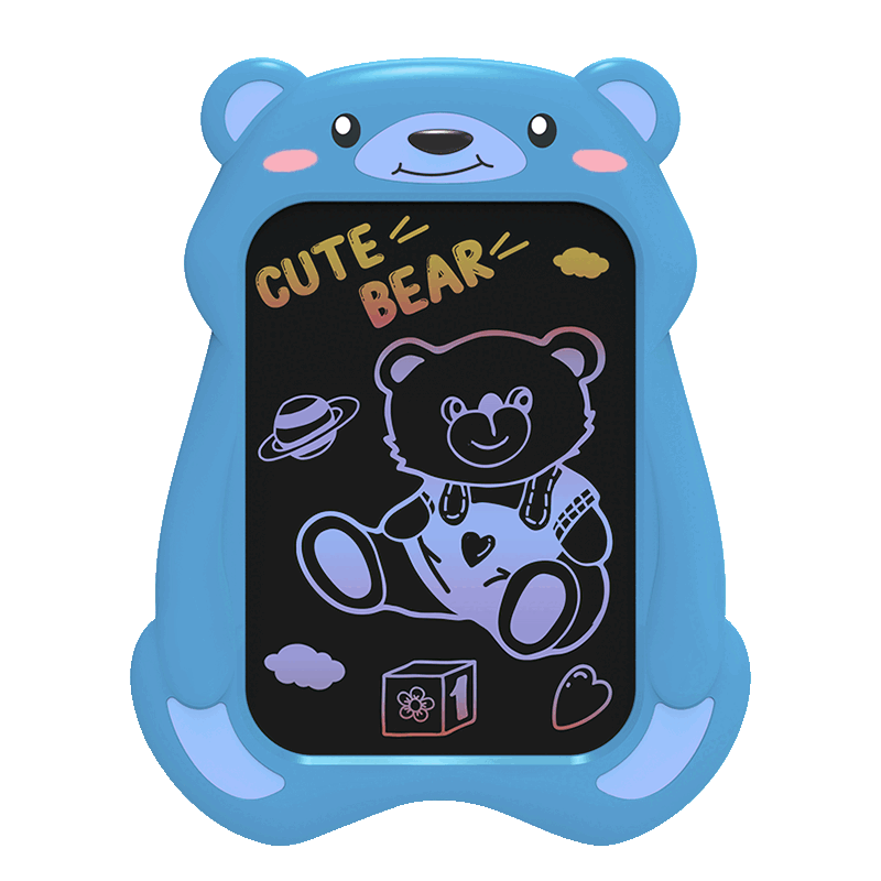 ANANK LCD Pad Arts & Drawing Tablet Gift For Kids Drawing Electronic Writing Board With Stylus Cartoon Bear