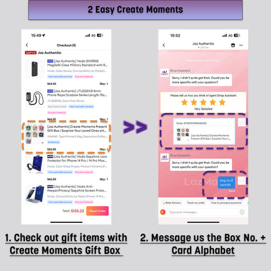 Jaz Authentic Create Moments Present Gift Box