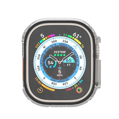 SwitchEasy Hybrid Protective PC Case + Tempered Glass 360 Protection for Apple Watch Ultra 49mm (Watch not Included)