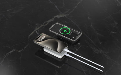 DEVIA Extreme Speed Series Mini PD 30W QI2 Magnetic Bracket Power Bank (10000mAh)