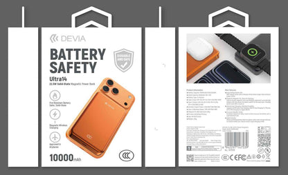 DEVIA Solid-State PD 22.5W Magnetic Power Bank