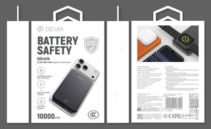 DEVIA Solid-State PD 22.5W Magnetic Power Bank