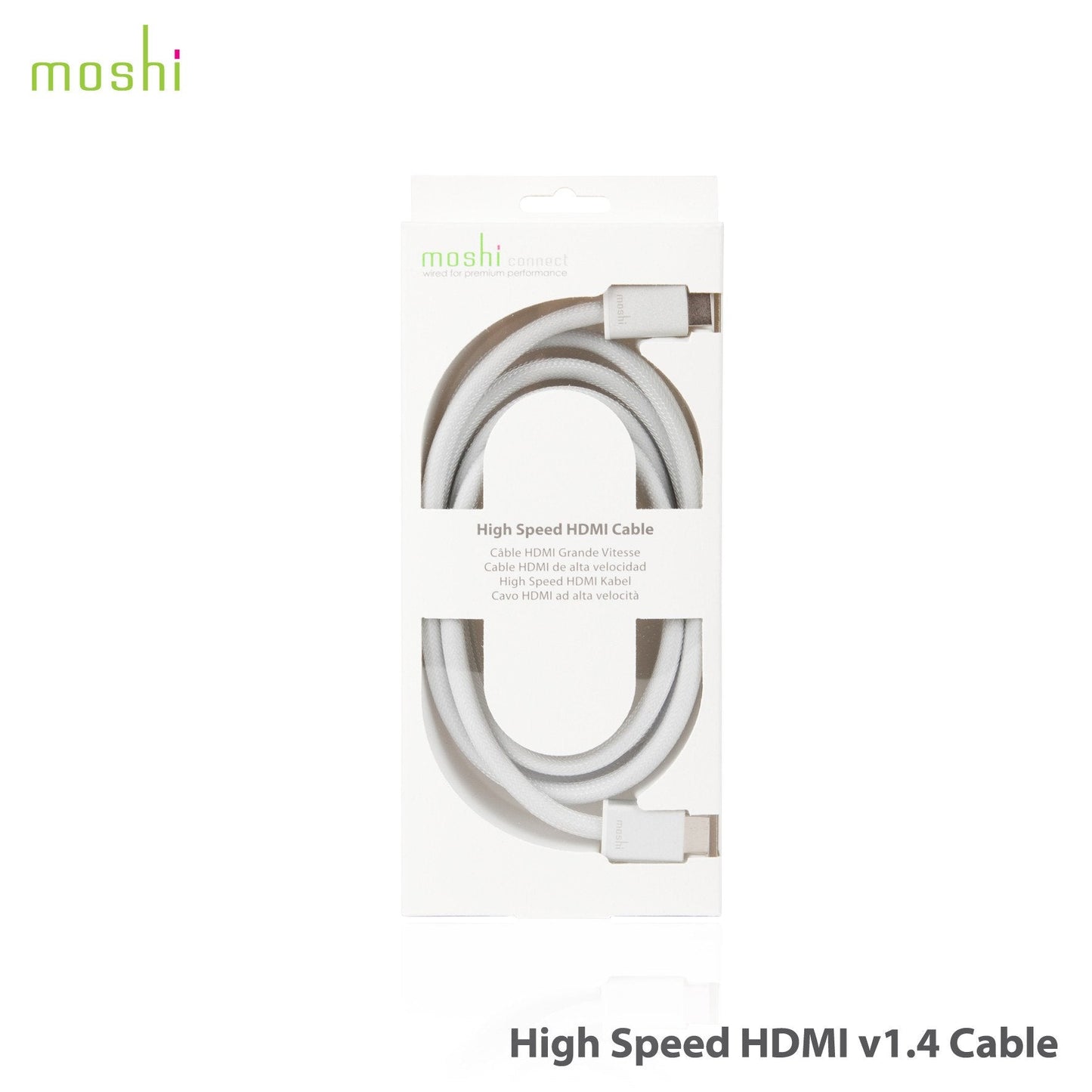 Moshi High Speed HDMI v1.4 Cable 10.2GBPS, 4K, 2 Meter