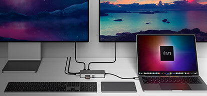 Hyper Juice 100W GaN USB-C Wall Charger, 4-Port (2 X USB-C + 2 X USB-A) Quick Charge 3.0 PD USB C