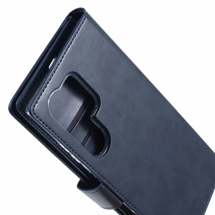 Mercury Goospery Mansoor Diary Practical Wallet Case for Samsung Galaxy S25 Edge (2025) - Black