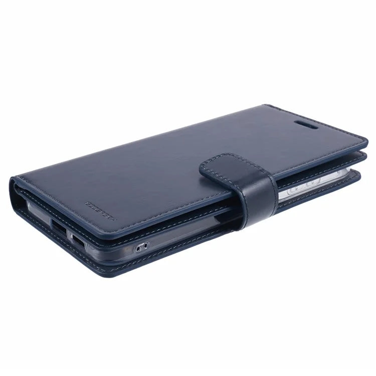 Mercury Goospery Mansoor Diary Practical Wallet Case for Samsung Galaxy S24 Series (2024) - Black