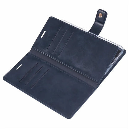 Mercury Goospery Mansoor Diary Practical Wallet Case for Samsung Galaxy S25 Edge (2025) - Black