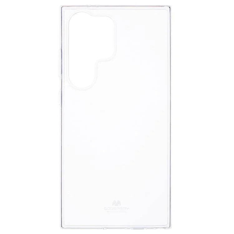 Mercury Goospery Clear Jelly Soft Feeling Case for Samsung Galaxy S25 Series (2025) - Transparent
