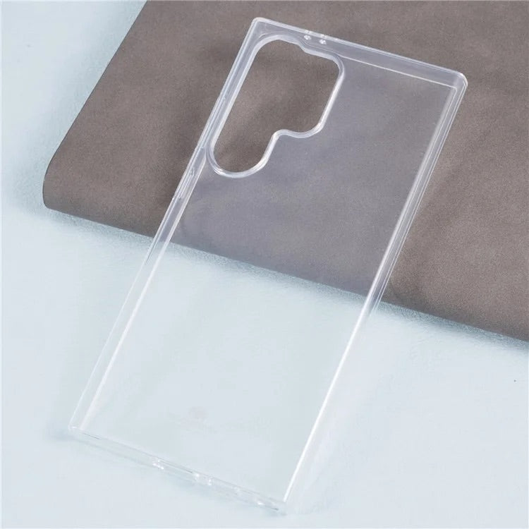 Mercury Goospery Clear Jelly Soft Feeling Case for Samsung Galaxy S25 Series (2025) - Transparent