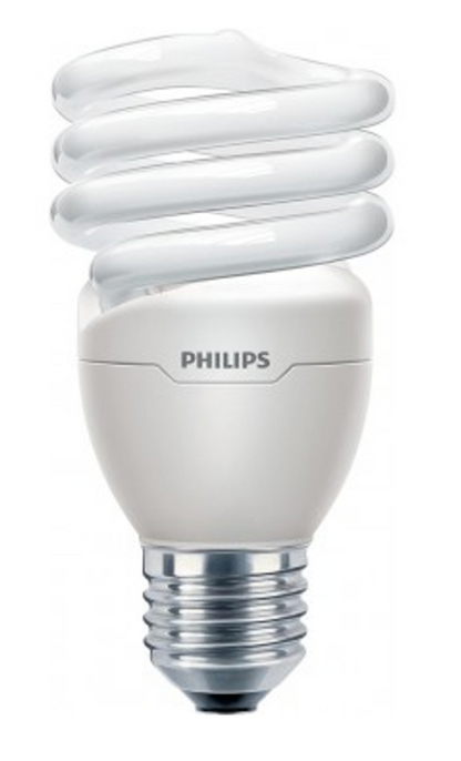 Philips Tornado 20W Energy Saver Cool Daylight Extra Bright 80% Energy Saving E27 220-240V 50-60Hz