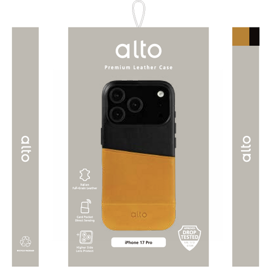 Alto Metro Leather Wallet Case for iPhone 17 Series (2025)