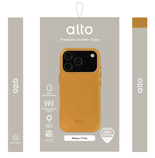 Alto Uplop Magnetic Stand Case with MagSafe for iPhone 17 Series (2025)