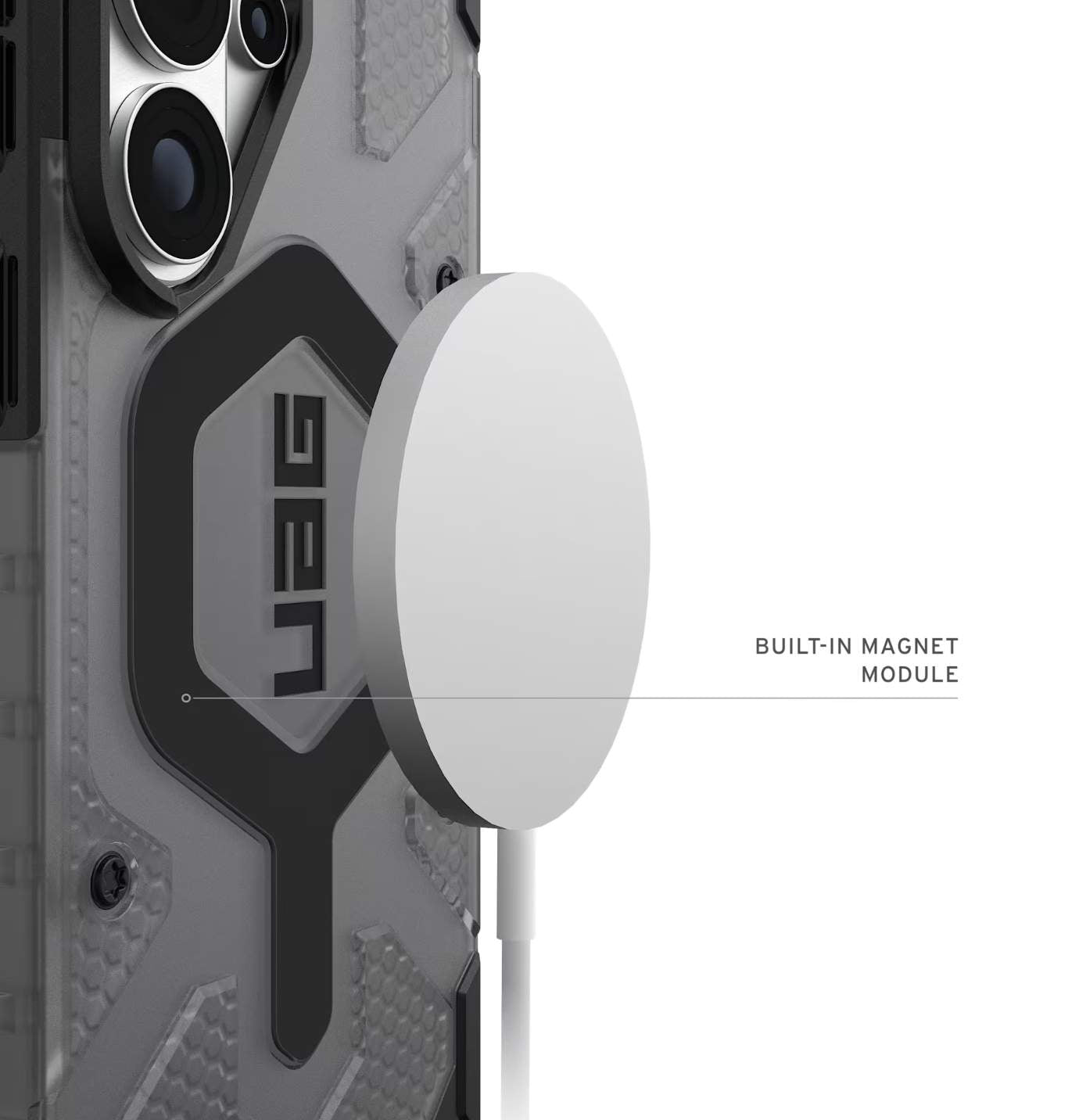 UAG Pathfinder Clear Magnetic Case for Samsung Galaxy S26 Series (2026)