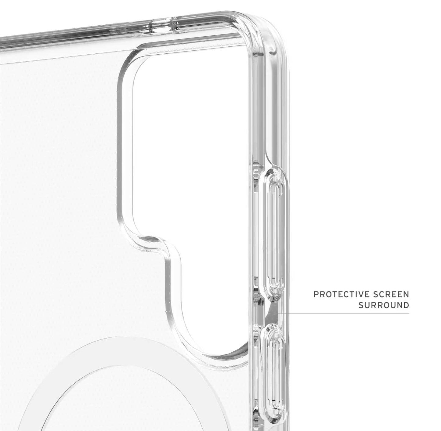 UAG Scout Clear Magnetic Case for Samsung Galaxy S26 Series  (2026) - Ice/White