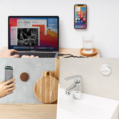 SwitchEasy MagPoka Magnetize Wall Surfaces wih Magsafe Magnetic, Wood
