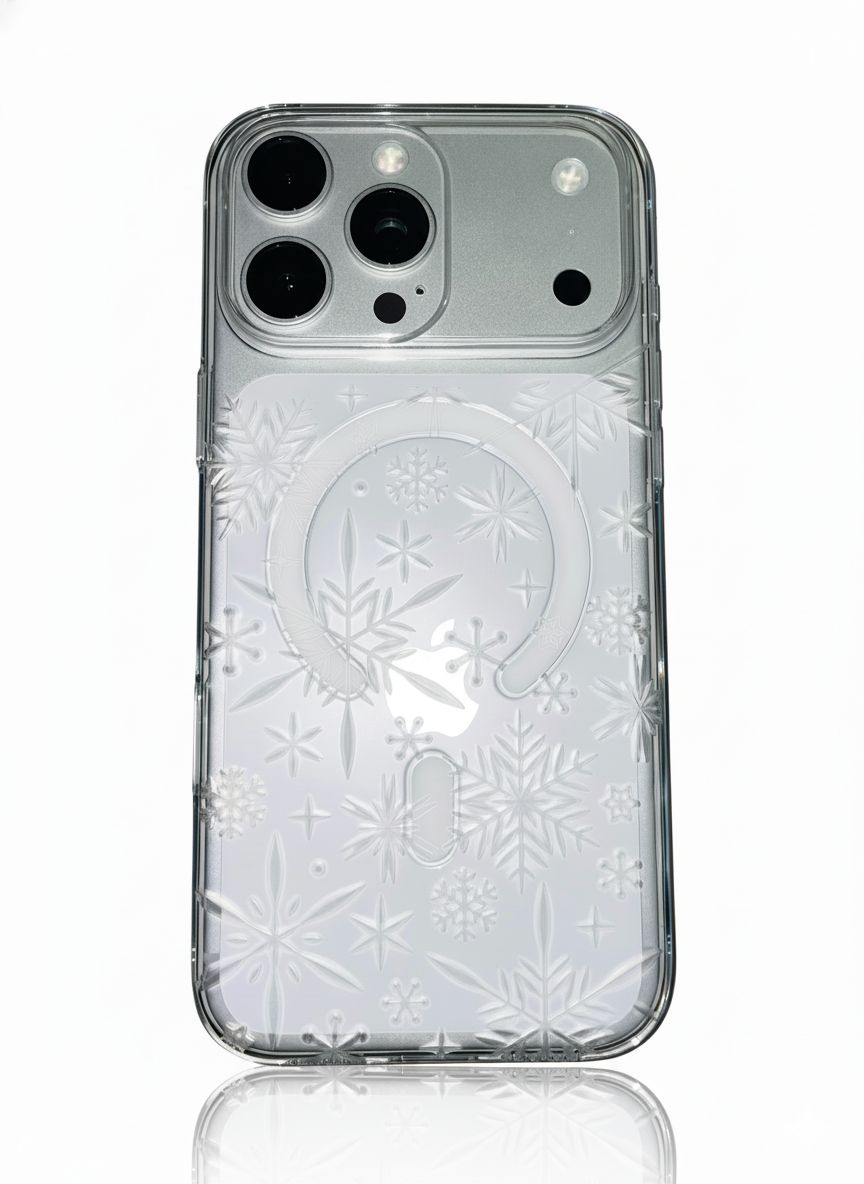 Power Support Air Jacket Mag "kiriko" Case with MagSafe for Apple iPhone 17 Series (2025)