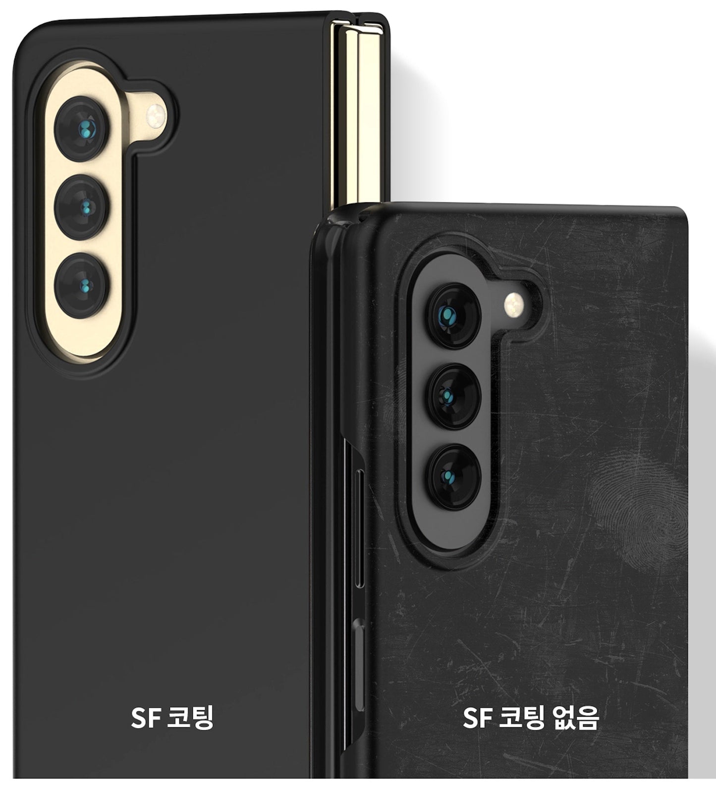 Mercury Goospery Fard Case for Samsung Galaxy Z Fold6 (2024)/ Z Fold7 (2025) - Black