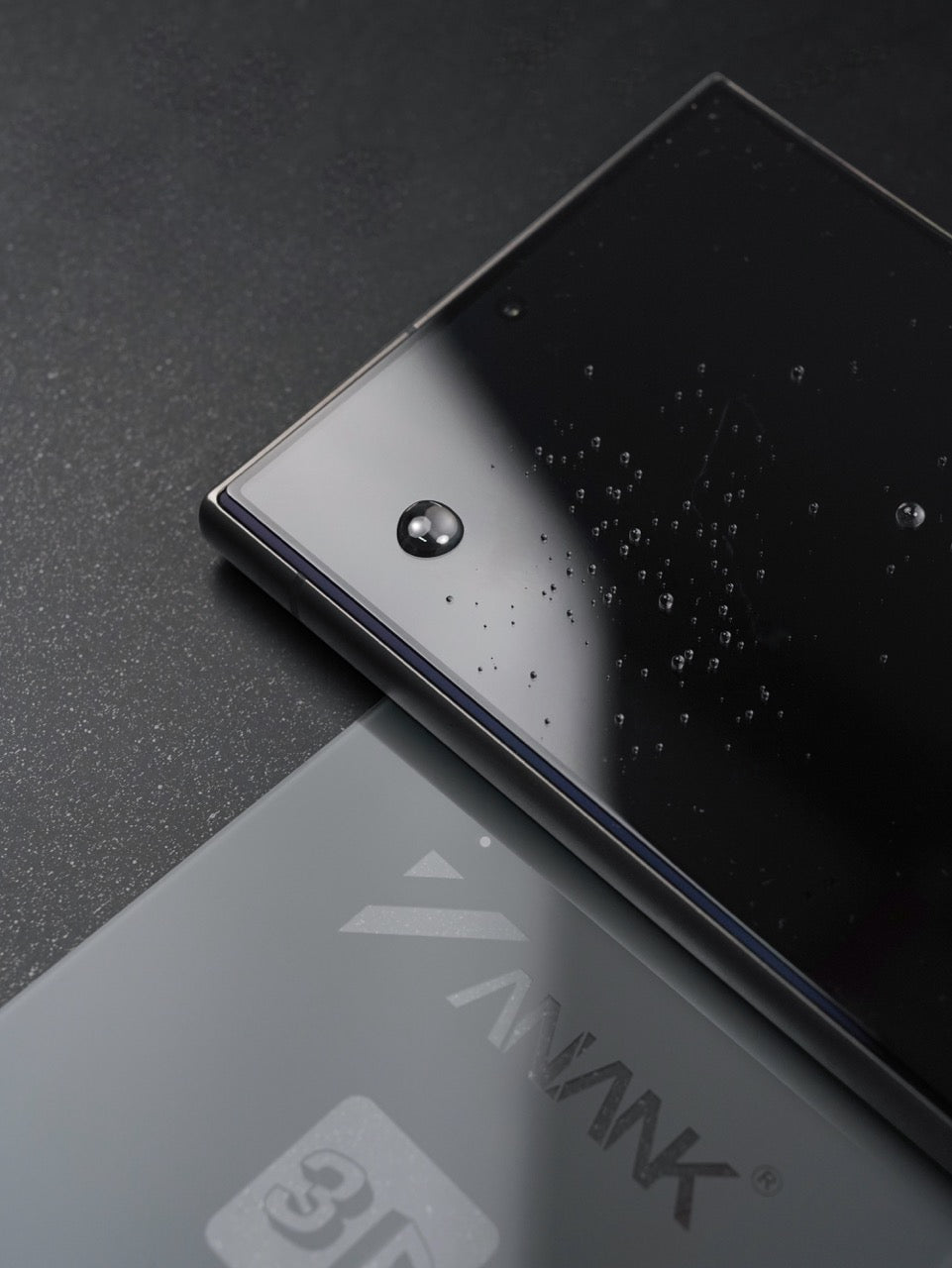 ANANK 3D Reinforced Edge Full Tempered Glass for Samsung Galaxy S25 Series (2025) - Black