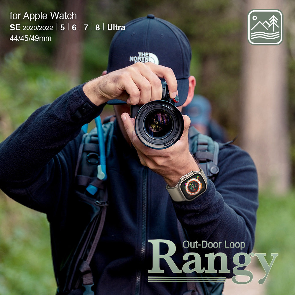 Power Support JTLEGEND Rangy Out-door Loop, Skin-Soothing Apple Watch Strap for Apple Watch 49mm/45mm/44mm/42mm
