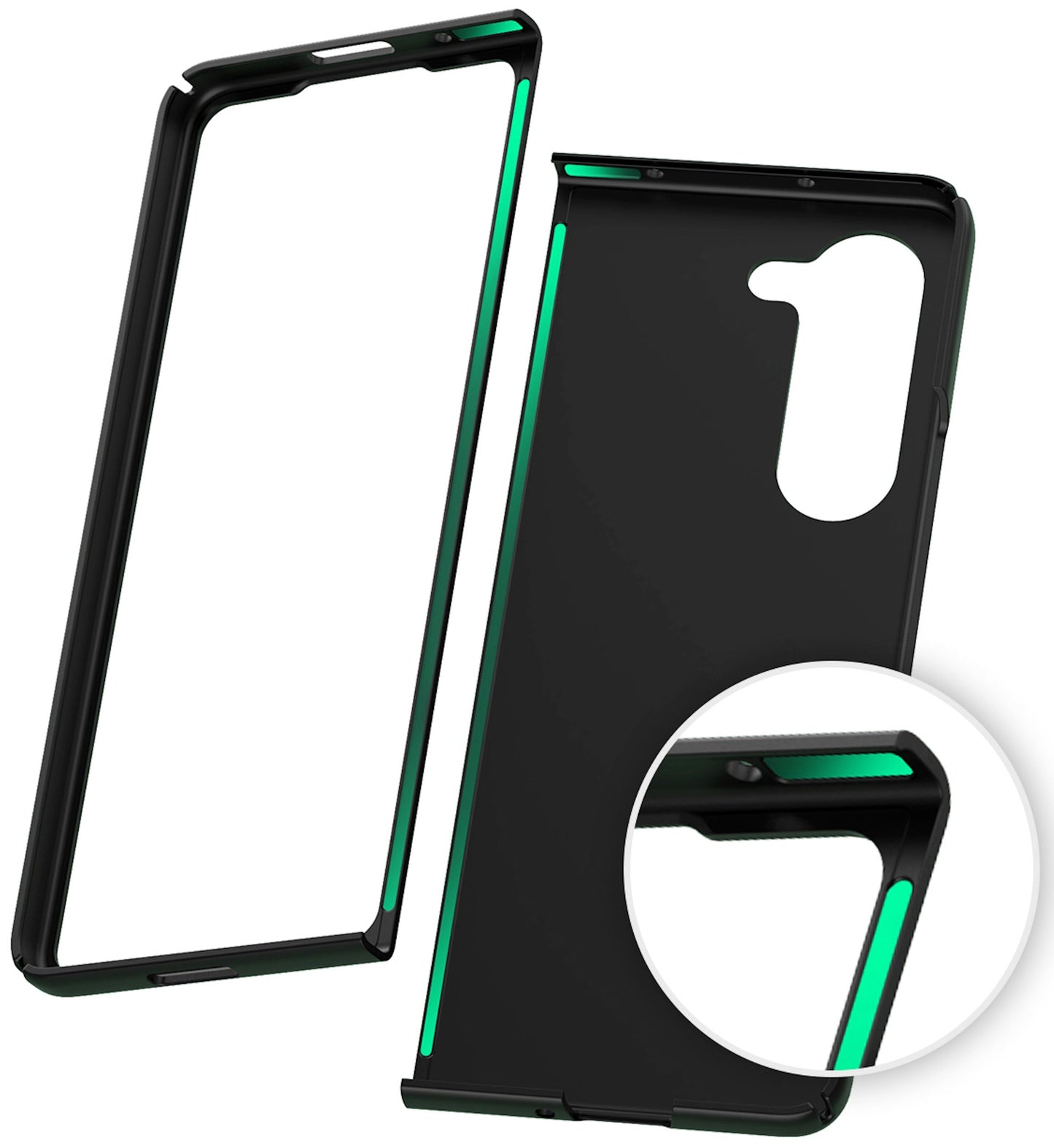 Mercury Goospery Fard Case for Samsung Galaxy Z Fold6 (2024)/ Z Fold7 (2025) - Black
