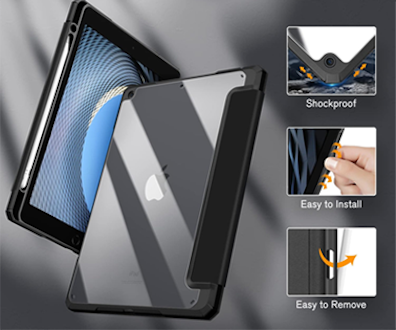 MACHINO Leather Case for Apple iPad Air 11" (2024/2025)/iPad Air 10.9" (2022/2020)/iPad Pro 11" (2024) (MC-PA02)