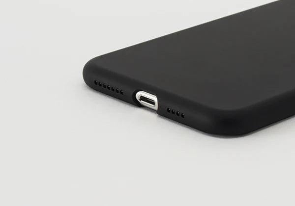 Power Support Air Jacket for iPhone Xs/X 4.7" (2018), Clear Black