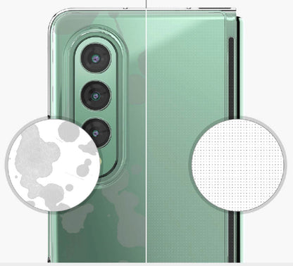 Mercury Goospery Clear Hard Case for Samsung Galaxy Z Fold6 (2024)/ Z Fold7 (2025) - Transparent