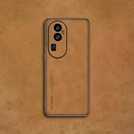 ANANK Fanoya Leather Back Cover for OPPO Reno10 Pro+ 5G (2023)