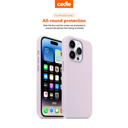 Cedle Silicone Magnetic Case with MagSafe for iPhone 15 Series (2023)