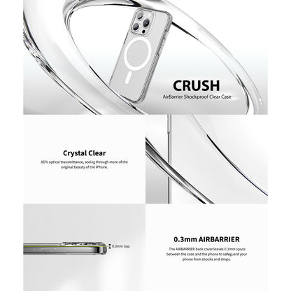 SwitchEasy Crush M PC+TPU Protective Case with MagSafe for iPhone 15 Series (2023)