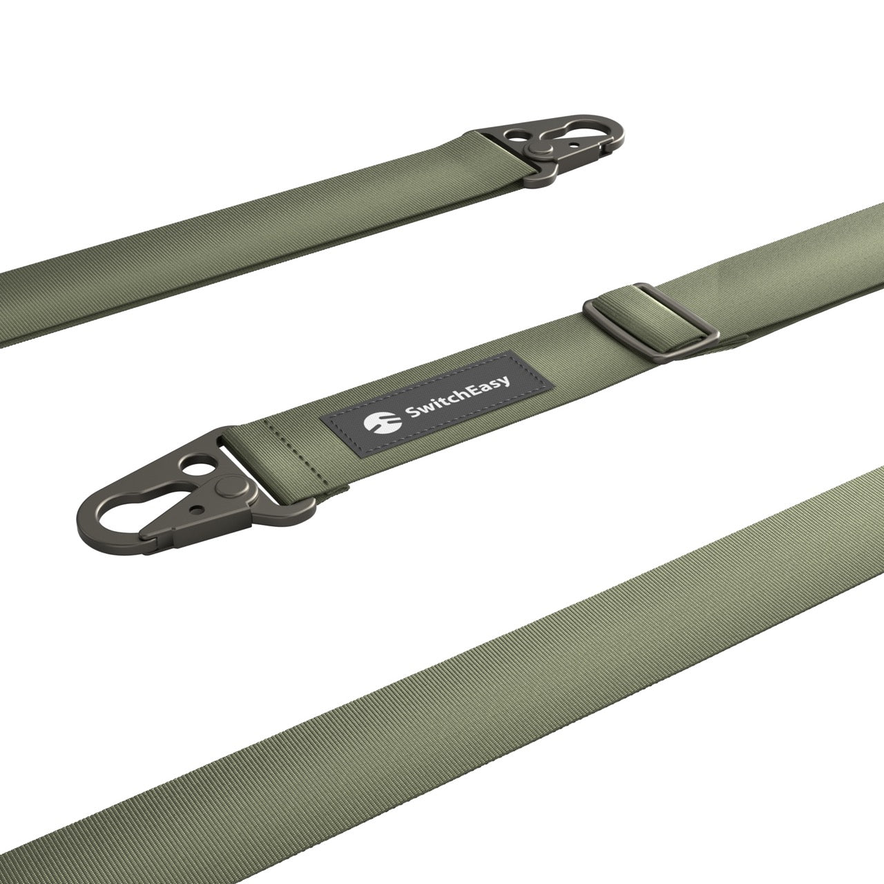 SwitchEasy EasyStrap with EasyStrap Card 25mm Zinc Alloy & Nylon Mobile Phone Lanyard Strap (Case not Included)