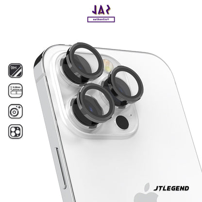 Power Support JTLEGEND Titanguard Glass Camera Lens Protector for iPhone 15 Series (2023)