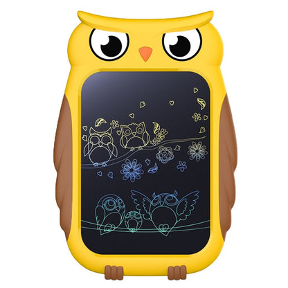 ANANK LCD Pad Arts & Drawing Tablet Gift For Kids Drawing Electronic Writing Board With Stylus Cartoon Owl