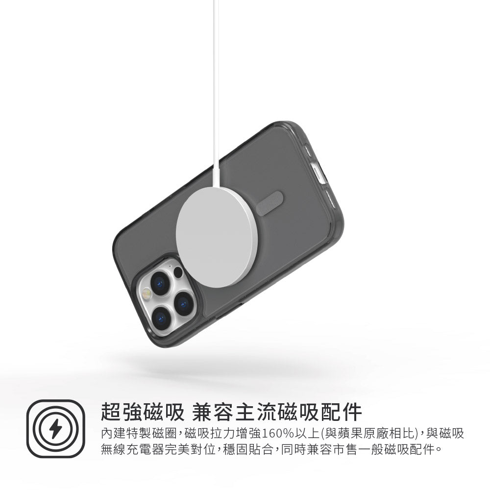 Power Support JTLEGEND Hybrid Cushion MAG Case with MagSafe for iPhone 15 Series (2023)