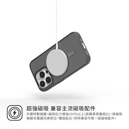 Power Support JTLEGEND Hybrid Cushion MAG Case with MagSafe for iPhone 15 Series (2023)