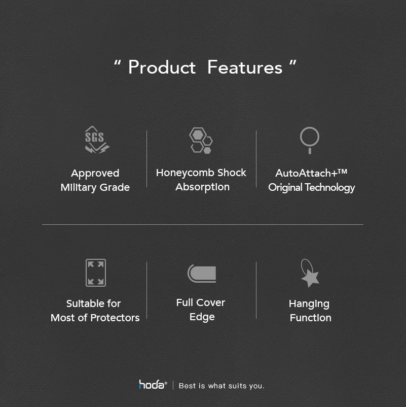 Hoda DIVERSE MagSafe Case Military Standard with Magnet for iPhone 14 Pro, 14 Pro Max / iPhone 14, 14 Plus