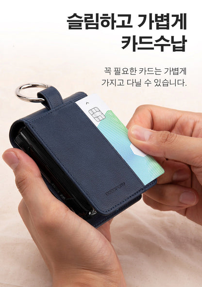 Mercury Goospery Basic Diary for Samsung Galaxy Z Flip6 (2024)/ Z Flip7 (2025)- Black