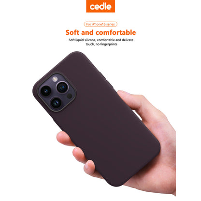 Cedle Silicone Magnetic Case with MagSafe for iPhone 15 Series (2023)