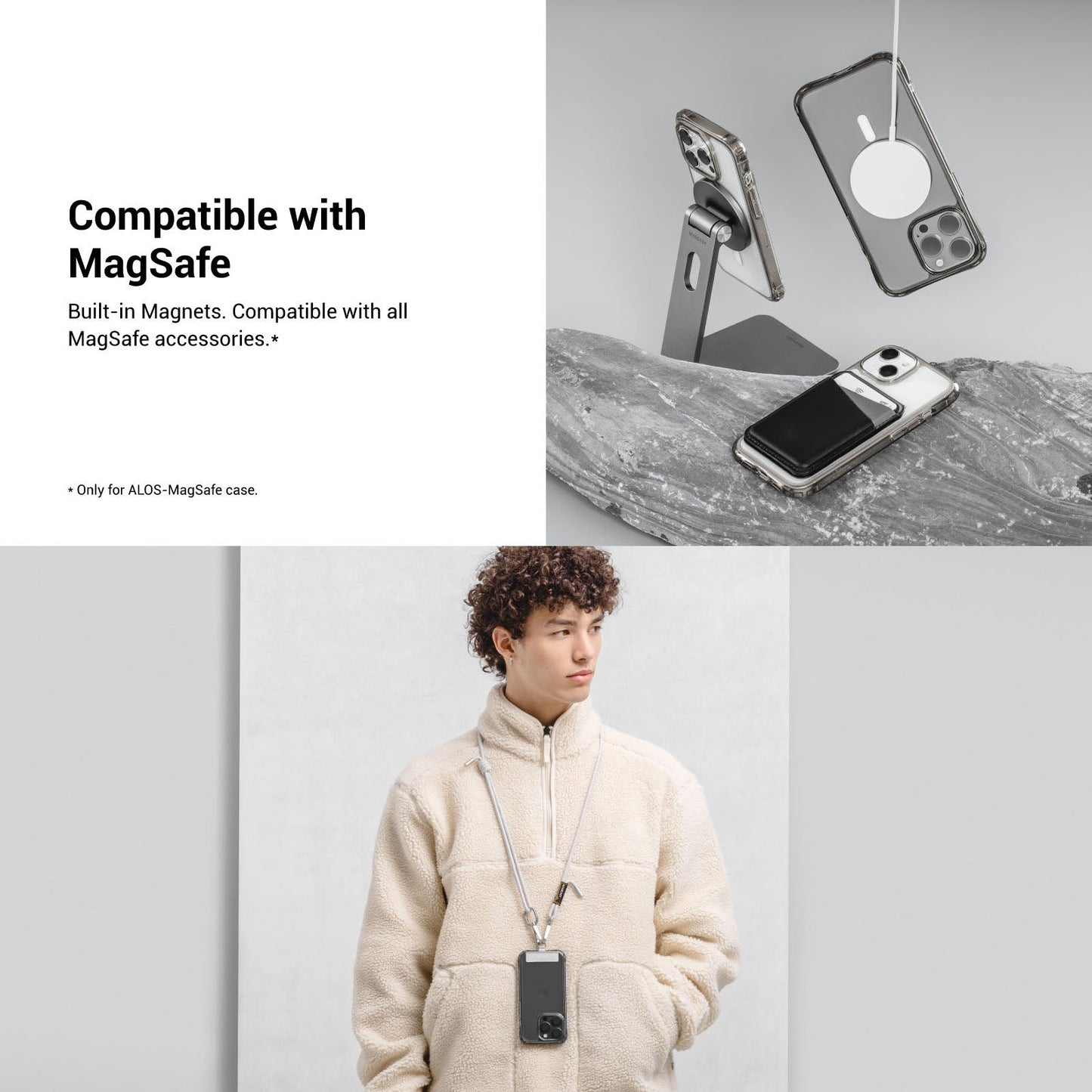 MAGEASY Alos M PC+TPU Protective Case with MagSafe for iPhone 15 Series (2023)