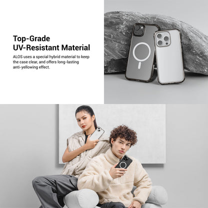 MAGEASY Alos M PC+TPU Protective Case with MagSafe for iPhone 15 Series (2023)