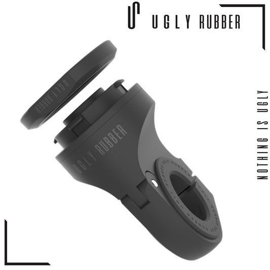 Ugly Rubber Y Ride Mount, Black (Bulk Pack)