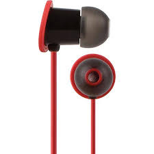 Moshi Audio Moonrock Personal In-ear Headphones, Crimson